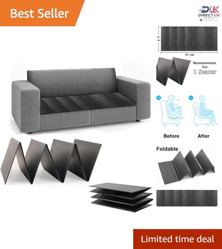 Black non slip sofa - black,
